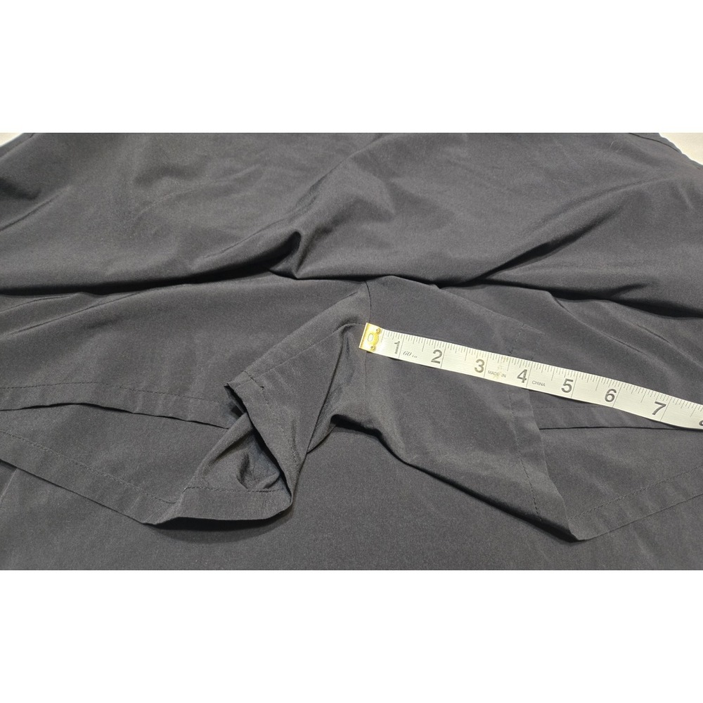 Athleta Whatever Skort Skirt Size 8 Black Athletic Workout Drawstring Pocket Zip - Picture 4 of 11